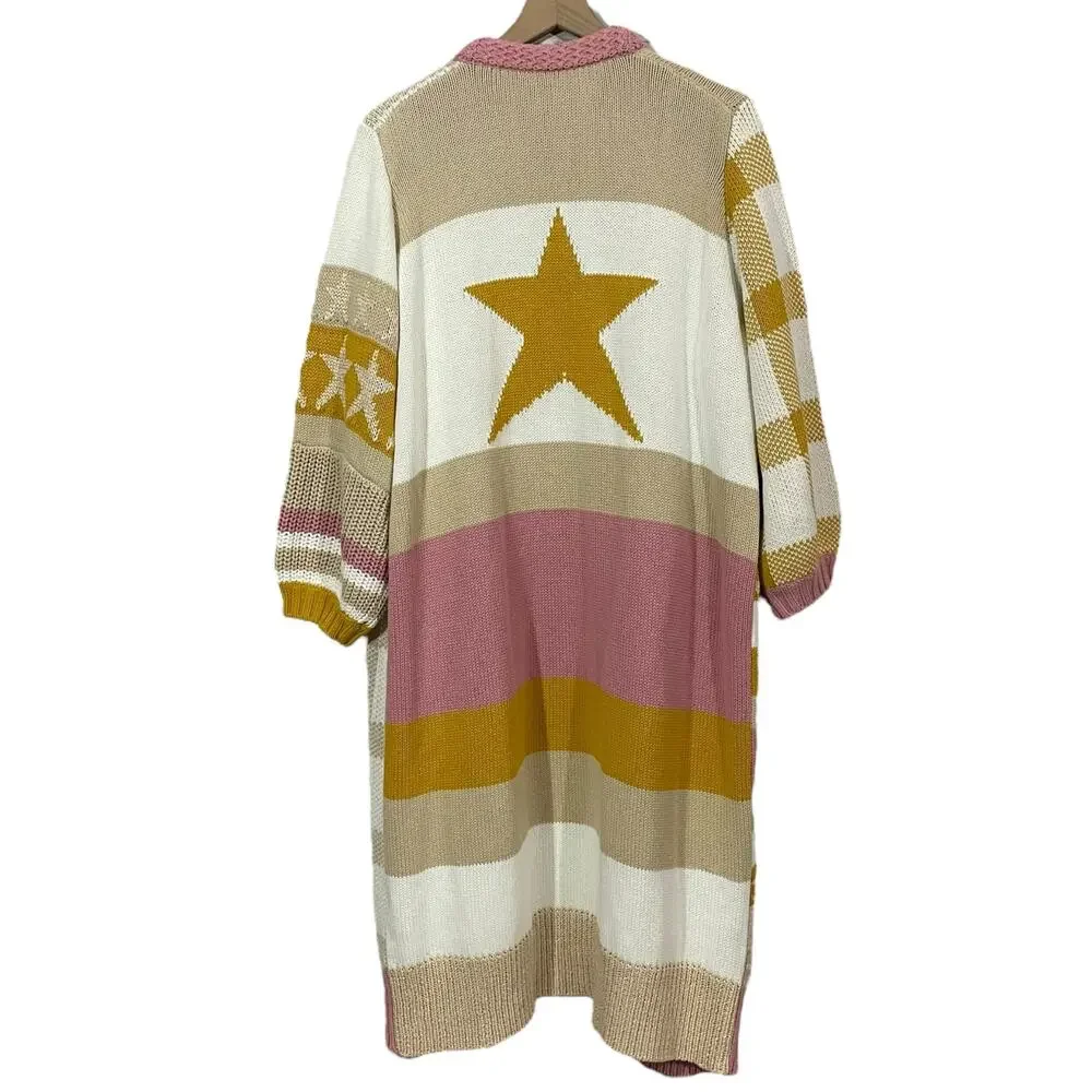 LoveShackFancy Grayson Duster - Desert Sunset - M/L